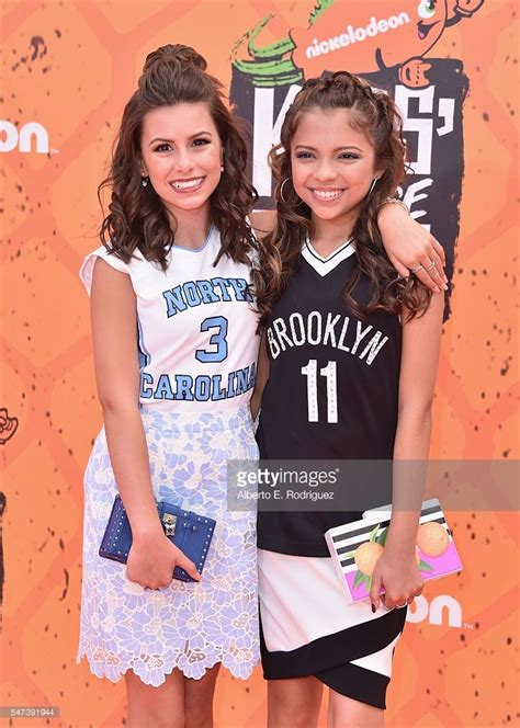 Actors Madisyn Shipman And Cree Cicchino Attend The Nickelodeon Kids