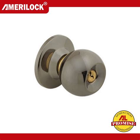 AMERILOCK Door Knob For Bedroom Keyed Entry Lockset AL 587 Carolina