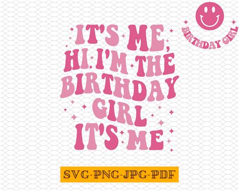 Soy yo Hola soy la cumpleañera Svg Png Pdf Regalo Etsy España