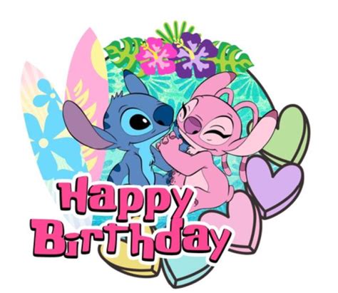 Topper Para Torta Cumplea Os Lilo Stich Tu Fiesta A Un Click