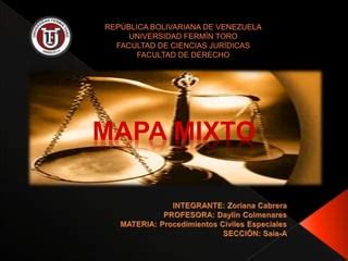 Mapa Mixto Ppt Descarga Gratuita