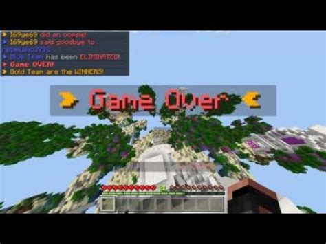 Minecraft Boi Wins Skywars Hive YouTube