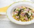 Ricetta Insalata D Orzo Con Acciughe Gamberetti E Pomodorini La