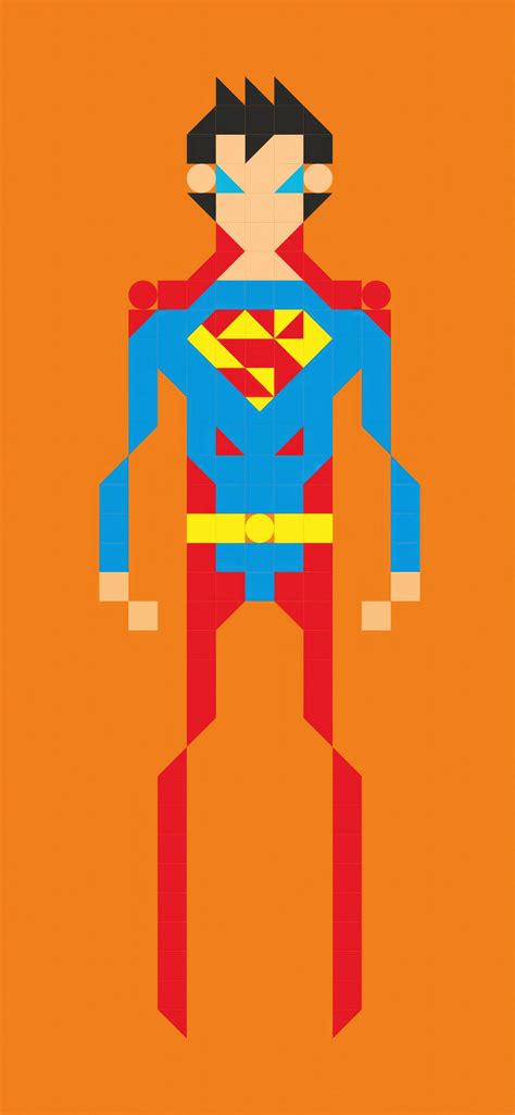 1242x2688 Superman Pixel Art 8k Iphone XS MAX HD 4k Wallpapers, Images ...