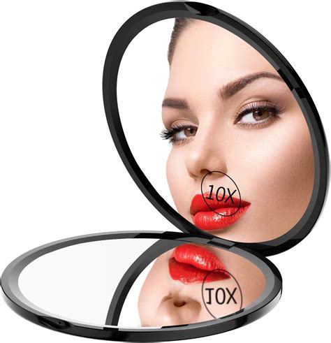 Makeup Mirror Compact Mirror Mini Small Round Makeup Mirror Pocket