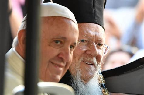 Pope Francis Congratulates Patriarch Bartholomew For 30 Years Of Being