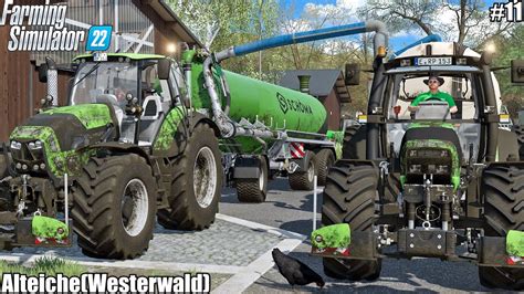 SPREADING SLURRY FEEDING COWS And SELLING MILK W DEUTZ FAHRALTEICHE