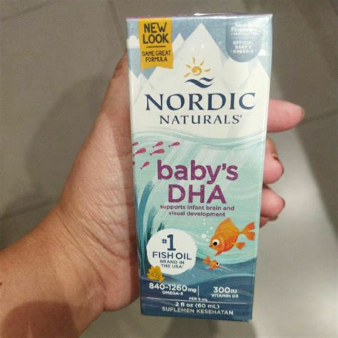 Jual Nordic Naturals Babys Dha 60ml Shopee Indonesia