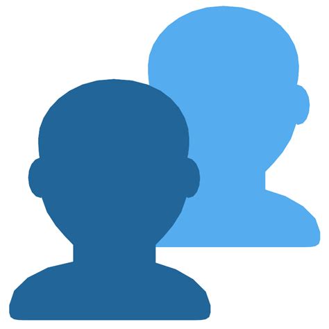 Busts In Silhouette Vector Svg Icon Svg Repo