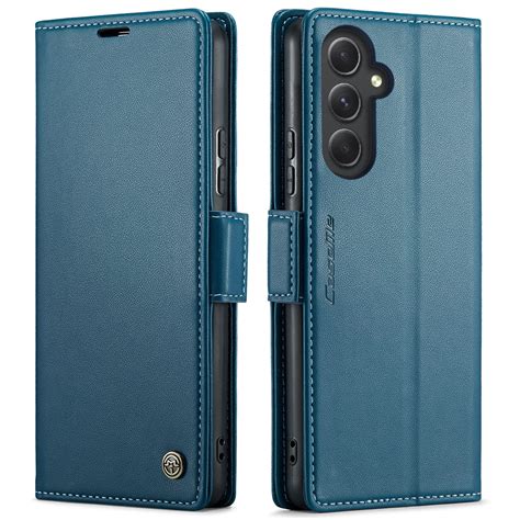 QLTYPRI Wallet Case for Samsung Galaxy A55 5G, PU Leather Magnetic Flip