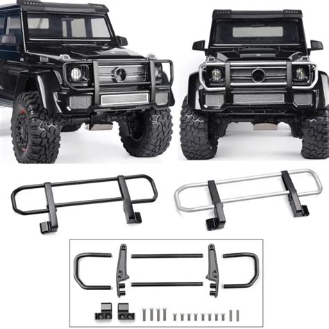 Grc Metal Front Bumper Bar Pour Rc Trx 4 Trx 6 Benz G63 G500 Rc Crawler Car Eur 1826 Picclick Fr