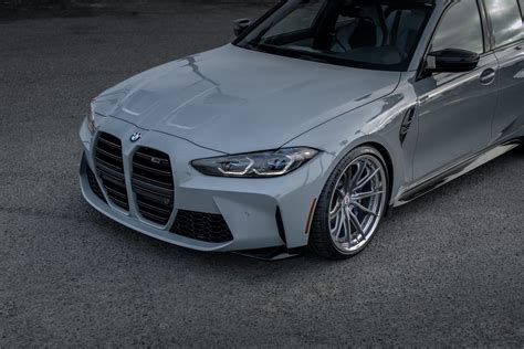 Bmw M In Brooklyn Grey Now Sits On Custom Hre Wheels