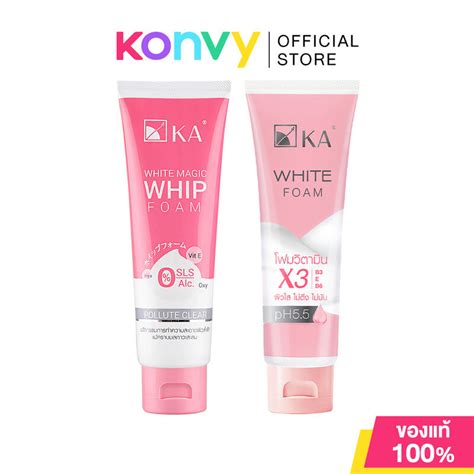 Ka Foam G White White Magic Whip Shopee Thailand