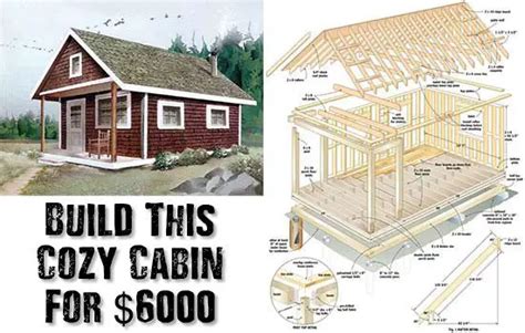 Build This Cozy Cabin For 6000 Shtf Prepping And Homesteading Central