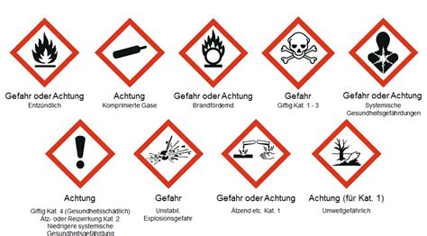 Kennzeichnung Von Gefahrstoffen