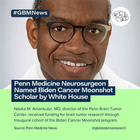 Penn Medicine Neurosurgeon Named Biden Cancer Moonshot Scholar By White