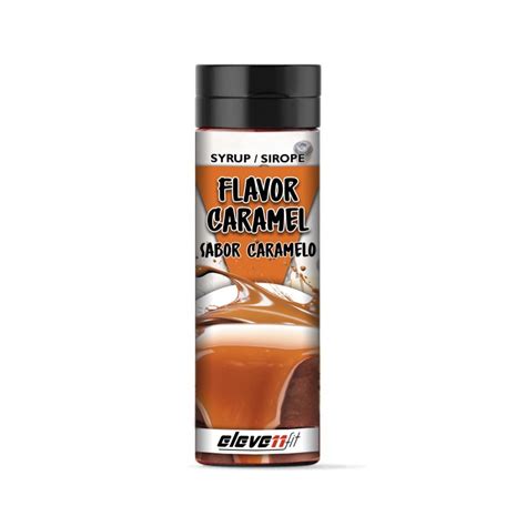 Caramel Flavor Syrup Sugar Free 330ml Theelevenfit Syrupsare A Line