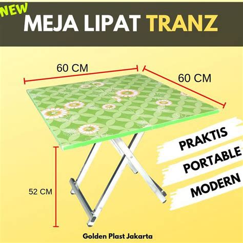 Jual Meja Lipat Tranz Meja Piknik Serbaguna Meja Mini Portable X Cm