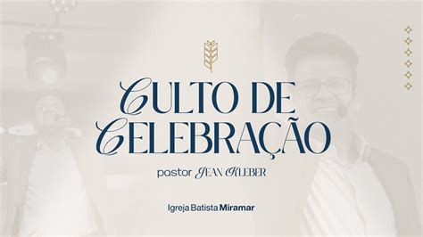 Culto De Santa Ceia Ao Vivo H Domingo Youtube