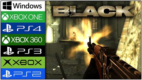 Black Ps2 Ps3 Ps4 Xbox Xbox 360 Xbox One Pc Graphics Comparison Youtube