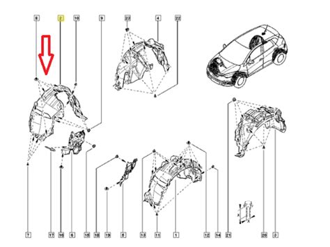 Para Barro Dianteiro Direito Renault Captur Original Autorizada