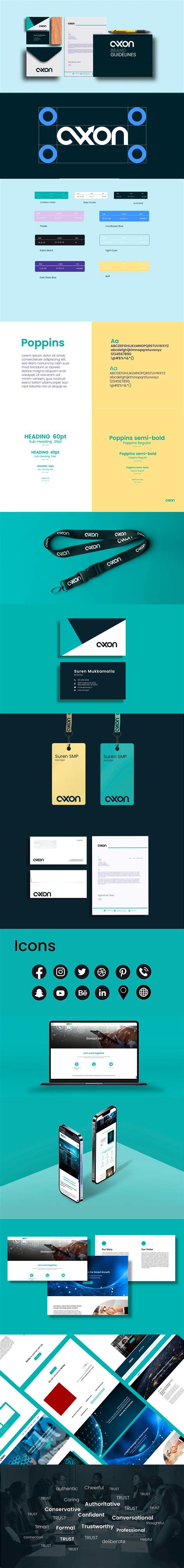 Axon Brand Guideline on Behance