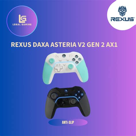 Jual Rexus Daxa Asteria V Gen Ax Wireless Gamepad Joystick Shopee