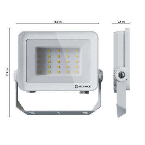 Foco Led Ledvance Osram Compact Ip W Blanco Luz C Lida Serlux