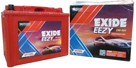 Capacity Ah Exide Eezy Ey L Car Battery At Rs In Kurnool