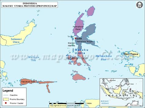 Maluku Map