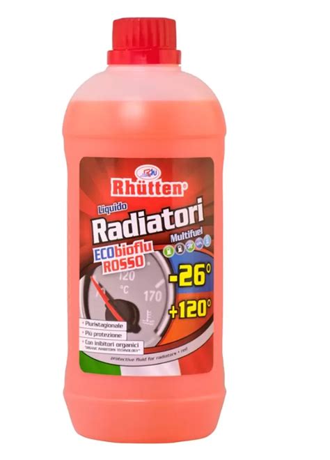 Liquido Radiatori Rosso 26 200181 Rhutten ASTORI Ferramenta