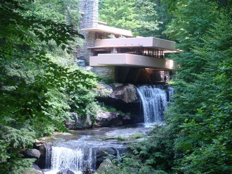 The Waterfall House By Frank Lloyd Right In Pennsilvania Modern