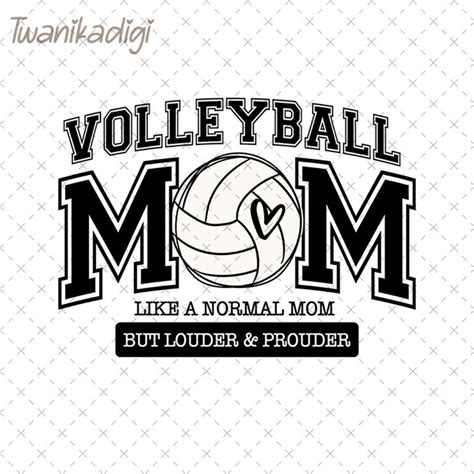 Volleyball Mom Png Volleyball Mama Png Volleyball Png Volleyball