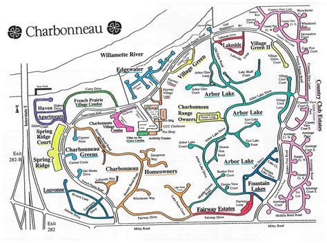 Map of Charbonneau – Charbonneau Country Club