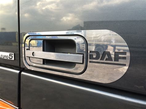 Накладка на дверные ручки DAF XF нержавейка
