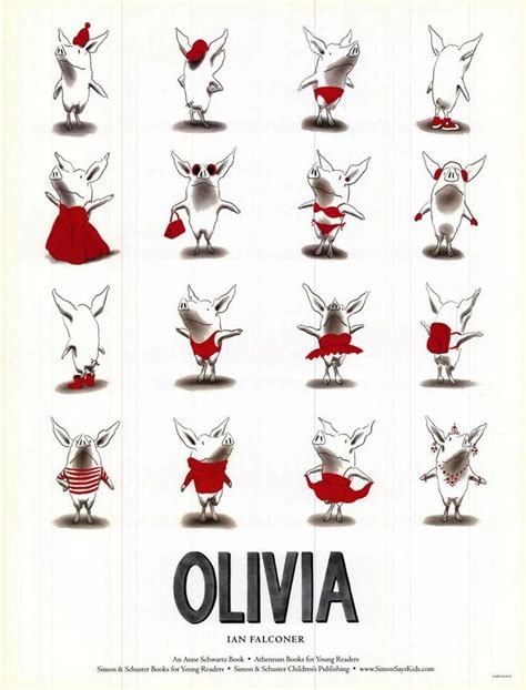 Olivia | Olivia book, Pig illustration, Ian falconer