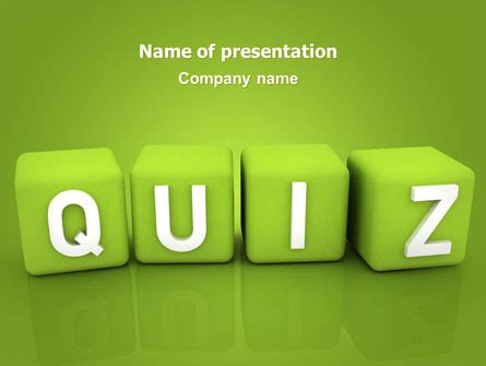 Quiz Presentation Template for PowerPoint and Keynote | PPT Star