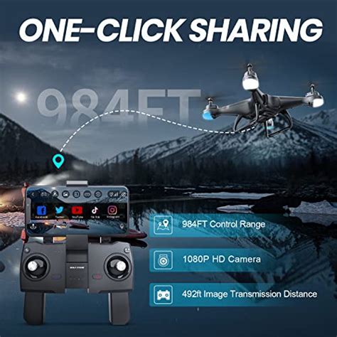 Holy Stone HS110G GPS FPV Multi-function 1080P HD Camera Drone