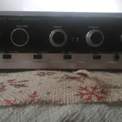 Nikko Trm 40 LA Integrated Amplifier In Very Good Condition Reverb