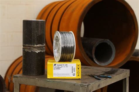 Coreshield T Os Self Shielded Flux Cored Wire From Esab Made For