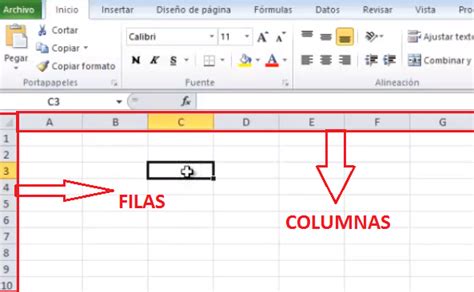 ¿cuales Son Las Partes Elementos Y Componentes De La Hoja De Calculo De Excel Aprende Y