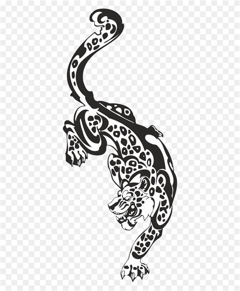 Tattoo Leopard Tattoo Stencil Graphics Hd Png Download Stunning