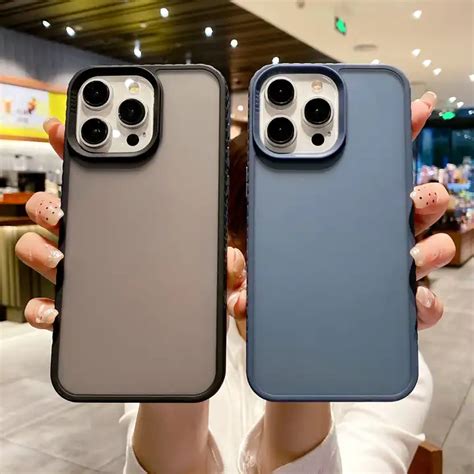 Sensaci N De Piel Esmerilada Para Iphone Funda De Tel Fono Patr N De