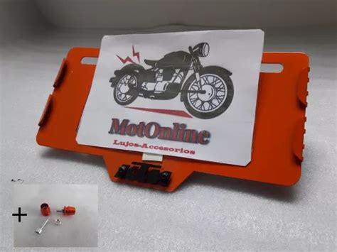 Portaplaca Ktm Porta Placa Duke Ng 3d MercadoLibre