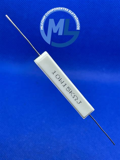 Resistor De Fio K W Axial Porcelana Ctt Mlcomp