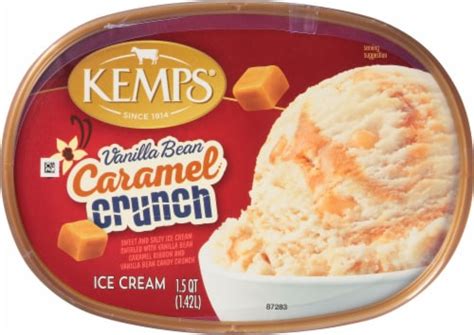 Kemps Vanilla Bean Caramel Crunch Ice Cream Tub 48 Oz Frys Food Stores