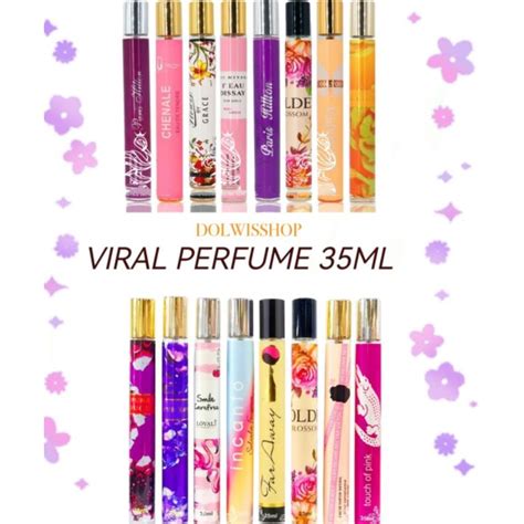 35ml Viral Pocket Perfume Her Bubble Wrap Minyak Wangi Pen Murah