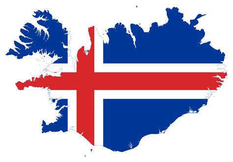 Pin Del Mapa De La Bandera De Islandia Ilustraci N Del Vector The