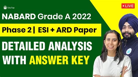 NABARD Grade A 2022 Phase 2 Exam Paper 2 Analysis ESI ARD