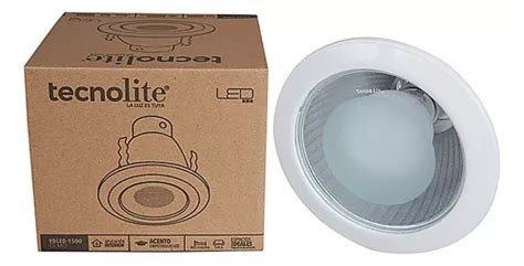 Lámpara Techo Led Acento Olmo 8 5w Acero Bco 30k Tecnolite Envío gratis